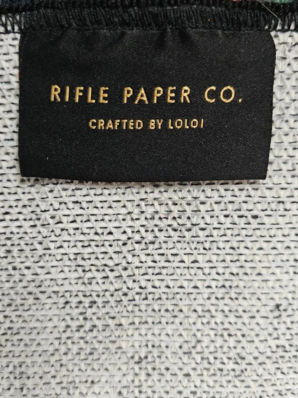Rifle Paper Co X LOLOI Holiday Wishes Christmas Washable Accent Rug New 27